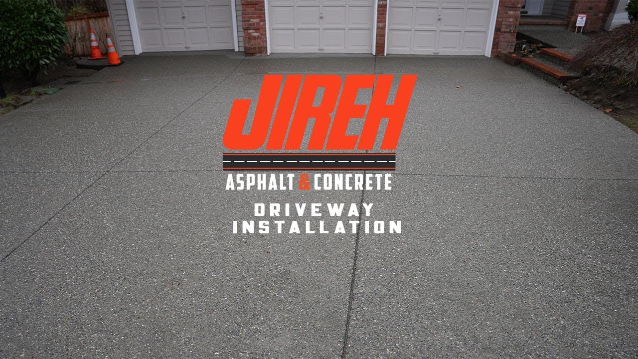 Concrete Driveway Installation and Power Washing in Mukilteo