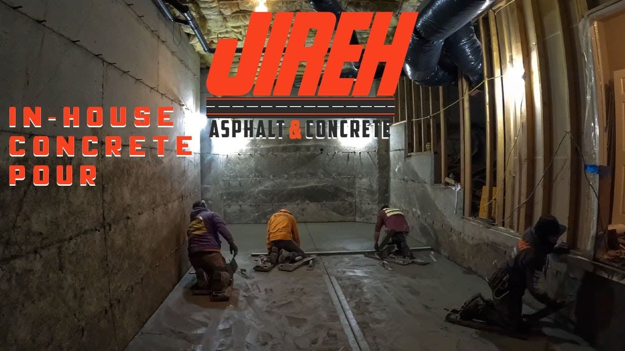 Concrete Pouring In-House Foundation