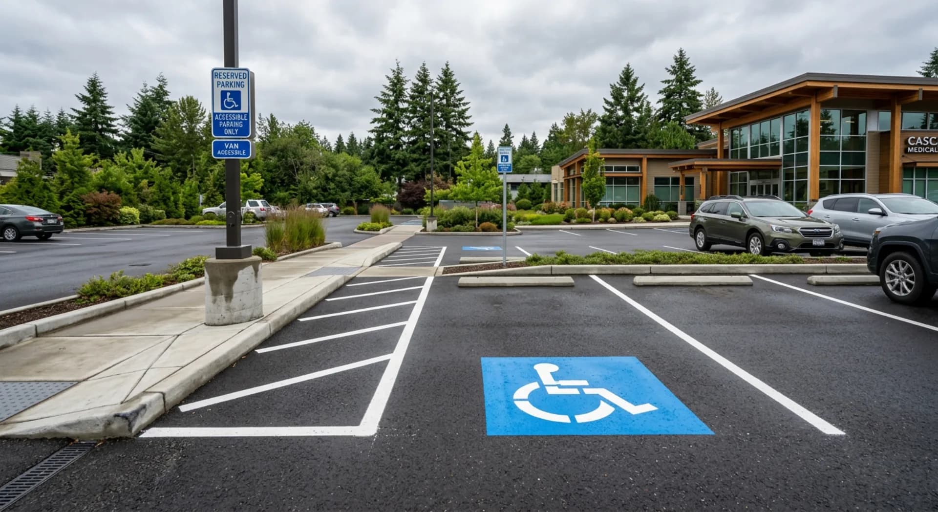 ADA Compliance for Parking Lots & Sidewalks in Washington State: A 2026 Guide