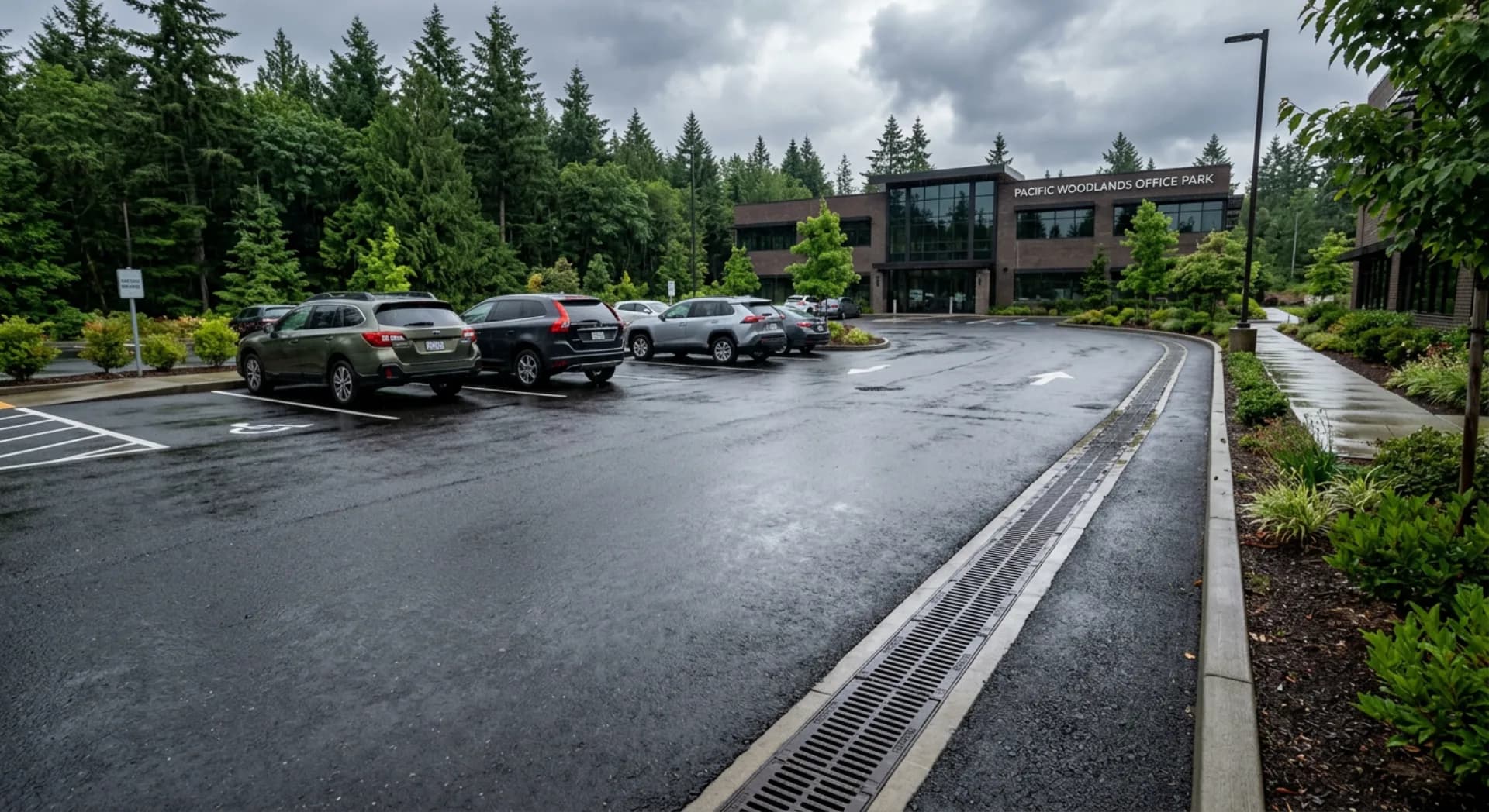 Drainage Solutions for Asphalt & Concrete Surfaces in the Pacific Northwest