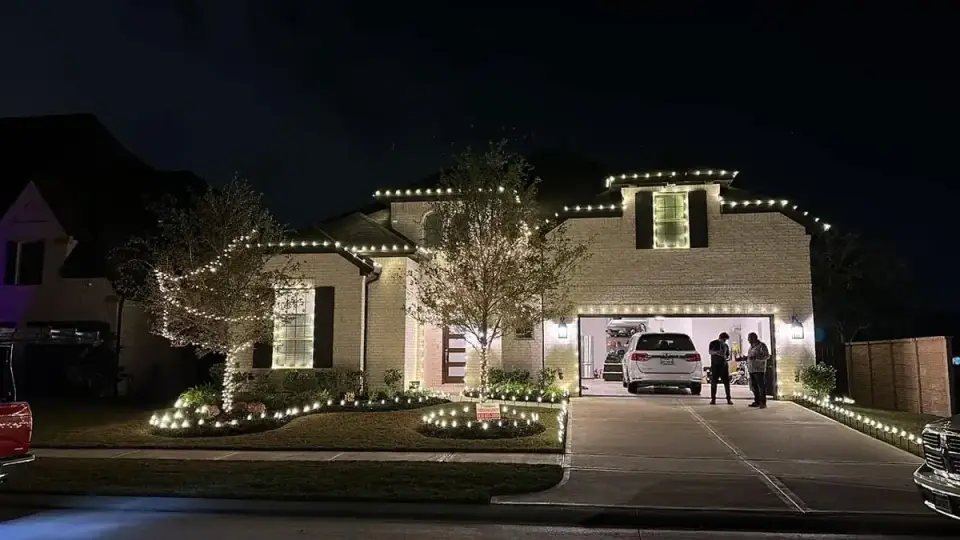 RGB color-changing holiday lights
