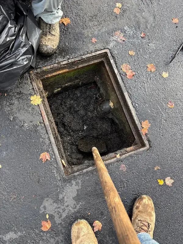 Channel drain cleaning