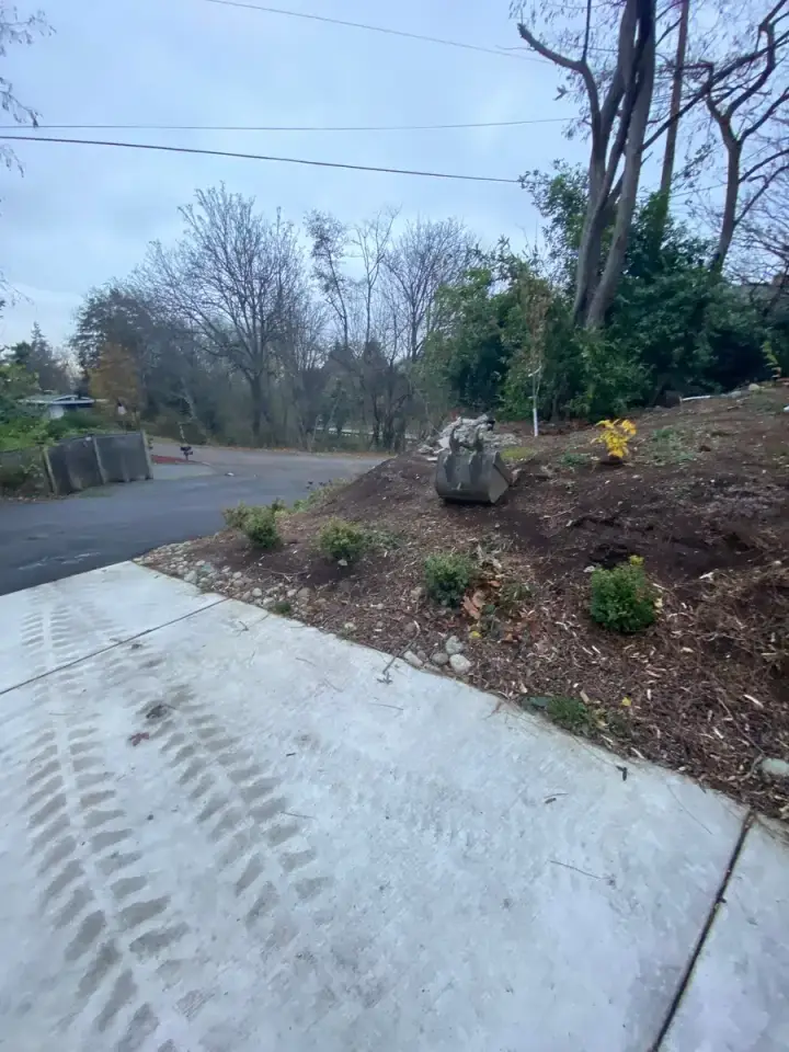 Patio Installation - Retaining Walls & Turf - Image 1