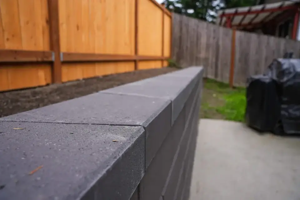 Retaining Wall Installation 3
