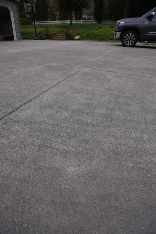 Sand Finish Concrete Driveway & Power Wash - Woodinville - Image 2