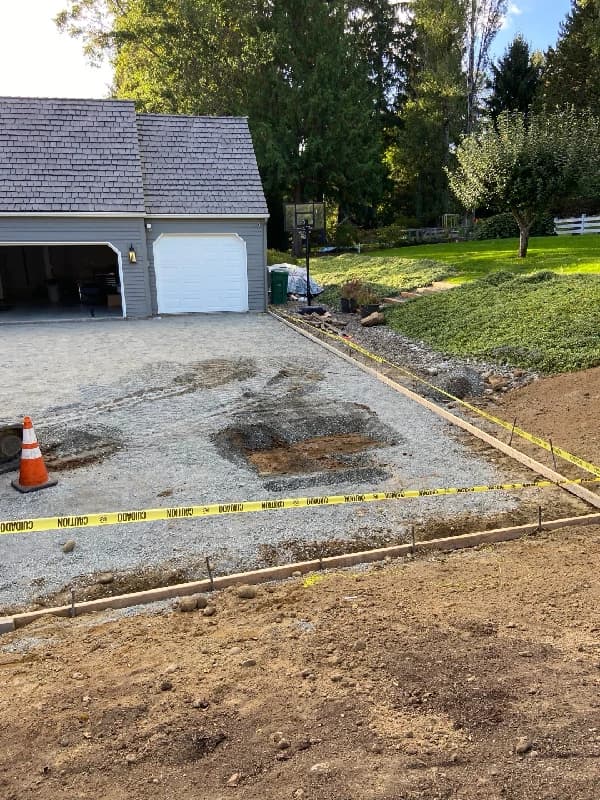 Sand Finish Concrete Driveway & Power Wash - Woodinville - Image 6